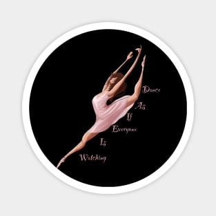 Pink dancer Magnet